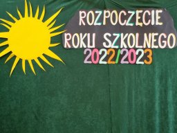 Rok szkolny 2022-2023 - 01. Uroczysta inauguracja nowego roku szkolnego 2022-23